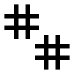Double Integer SVG Icon